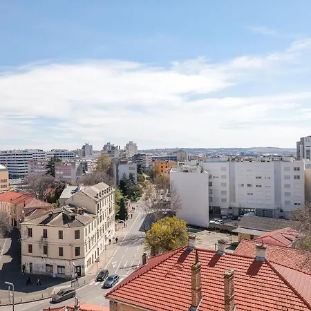 Apartment With Panoramic City/sea View - Ae1593 Zadar